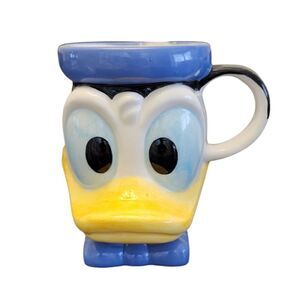Vintage Disney Japan Donald Duck Ceramic Mug